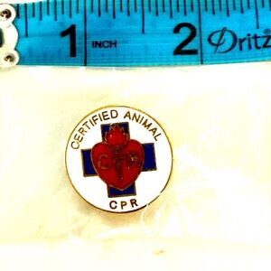 Certified Animal CPR Pin